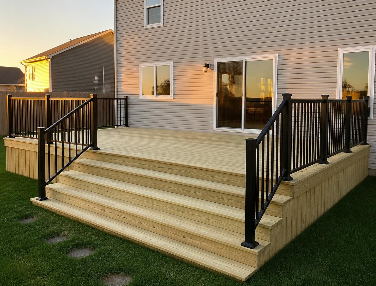 Cedar Deck & Railing in West Richland, WA